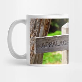 Appalachian Trail sign Mug